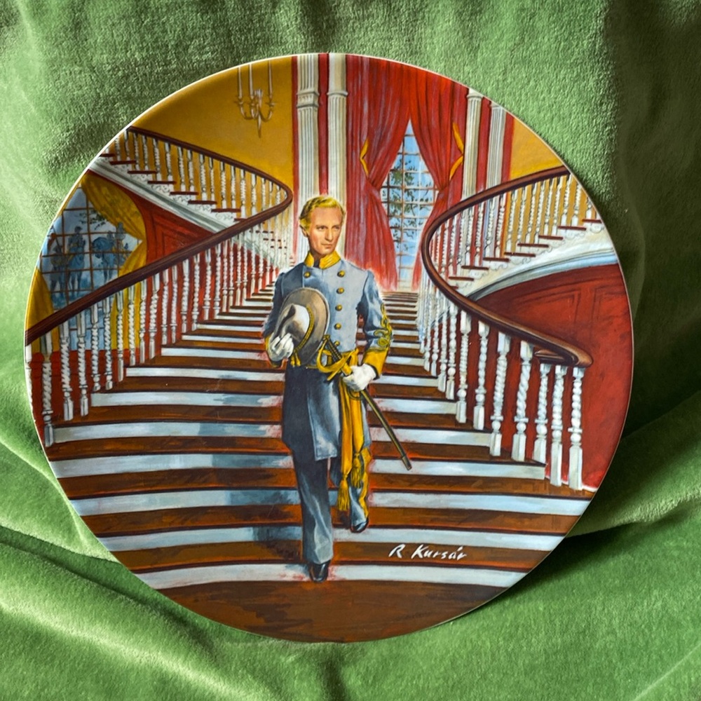 Gone With The Wind Ashley Collector Plate Knowles Fine China Kursar.